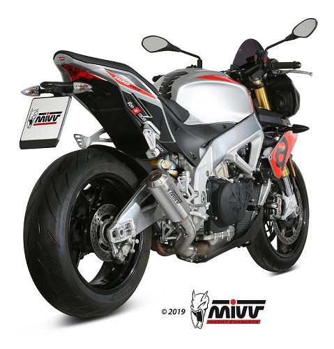 MIVV Silencer MK3, stainless steel, without homologation -