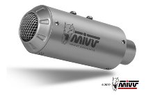 MIVV Silencer MK3, stainless steel, without homologation -