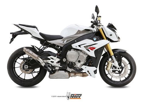 MIVV Auspuff GP M2, Edelstahl, mit EG-ABE - BMW S 1000 R