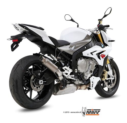 MIVV Auspuff GP M2, Edelstahl, mit EG-ABE - BMW S 1000 R