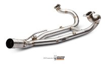 MIVV No-kat pipe, stainless steel, without homologation -