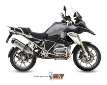 MIVV Silencer Speed Edge, stainless steel/carbon cap, with