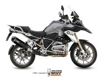 MIVV Silencer Speed Edge, stainless steel black/carbon cap,