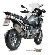 MIVV Silencer Speed Edge, titanium/carbon cap, with