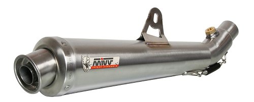 MIVV Silencer kit X-Cone, stainless, with homologation -