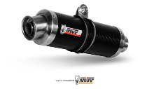MIVV Silencer kit GP, carbon, with homologation - Ducati 795
