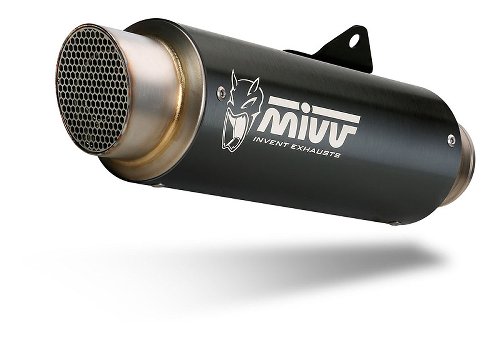 MIVV Silencer GPpro, stainless steel black, with