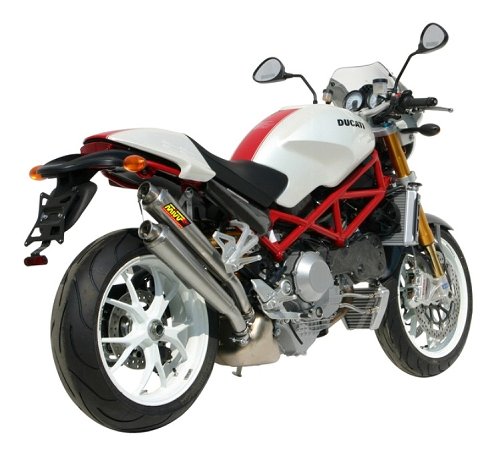 MIVV Silencer kit X-cone, stainless steel, with homologation