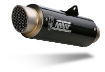 MIVV Silencer kit GPpro, carbon/carbon, with homologation -