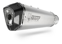MIVV Silencer Delta Race, stainless steel/carbon cap, with