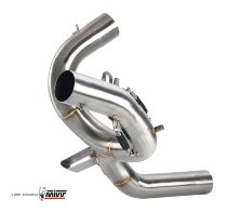 MIVV No-kat pipe, stainless steel, without homologation -