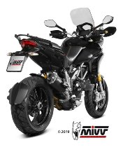 MIVV Scarico Delta Race, acciaio inox/coppa carbonio, con