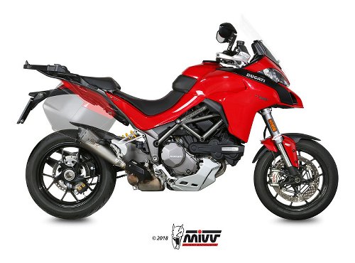 MIVV Scarico Delta Race, acciaio inox/coppa carbonio, con