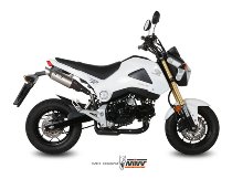MIVV Auspuff GP-M2, Edelstahl, mit EG-ABE - Honda 125 MSX
