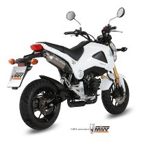 MIVV Auspuff GP-M2, Edelstahl, mit EG-ABE - Honda 125 MSX
