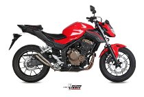 MIVV Silencer Double Gun, titanium, without homologation -