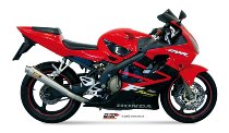 MIVV Auspuff X-cone, Edelstahl, mit EG-ABE - Honda CBR 600