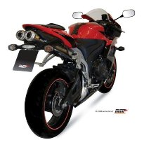 MIVV Scarico X-cone, acciaio inox/coppa alluminio, con