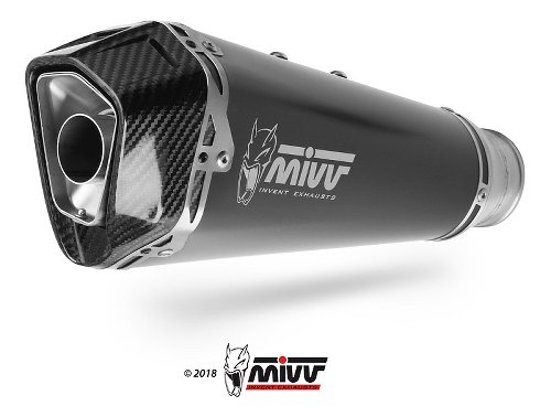 MIVV Silencer complete system Delta Race, stainless