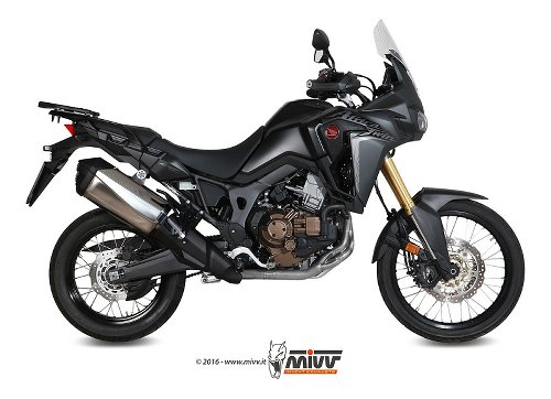 MIVV colector de escape, inoxidable, no homologado - Honda