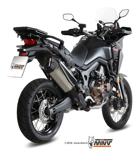 MIVV colector de escape, inoxidable, no homologado - Honda