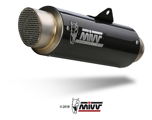 MIVV Auspuff GPpro, Carbon/Carbon, mit EG-ABE - Kawasaki