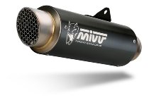MIVV Auspuff GPpro, Edelstahl schwarz, mit EG-ABE - Kawasaki