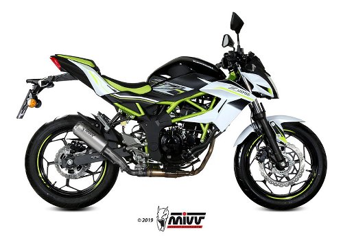 MIVV Auspuff MK3, Edelstahl, ohne EG-ABE - Kawasaki Z 125