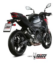 MIVV Auspuff MK3, Edelstahl schwarz, ohne EG-ABE - Kawasaki