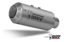 MIVV Auspuff MK3, Edelstahl, ohne EG-ABE - Kawasaki Ninja