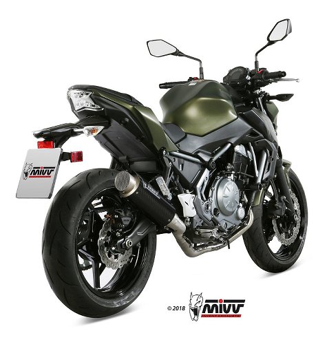 MIVV Scarico impianto completo GPpro, carbonio/carbonio, con