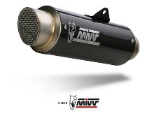 MIVV Silencer complete system GPpro, carbon/carbon, with