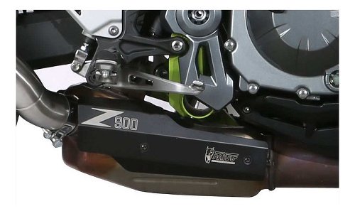 MIVV heatshield, aluminium black, - Kawasaki Z 900