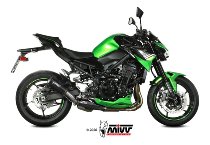 MIVV Scarico MK3, acciaio inox nero, con omologazione -