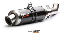 MIVV Silencer kit GP, stainless steel black, with
