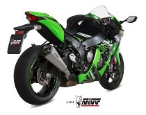 MIVV Scarico Delta Race, acciaio inox/coppa carbonio, con