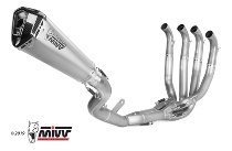 MIVV Silencer complete system Delta Race, titanium/carbon,