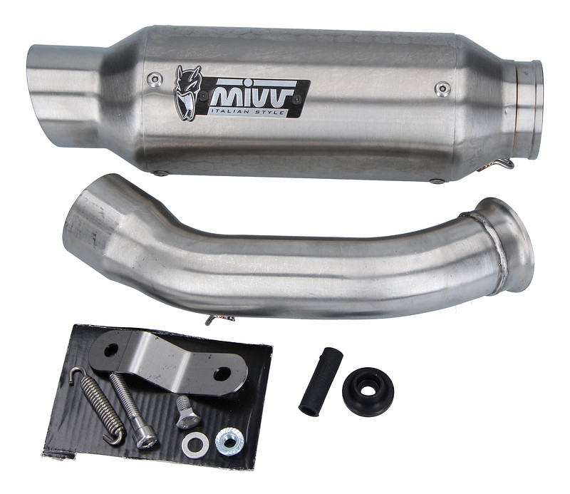 MIVV Auspuff GP M2, stainless steel, mit EG-ABE - KTM 125