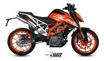 MIVV Krümmer High Up, Edelstahl, ohne EG-ABE - KTM 125 Duke