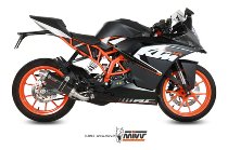 MIVV Silencer complete system GP, carbon/carbon, with