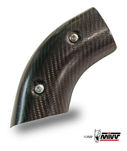 MIVV heatshield, carbon, - Moto Guzzi V85 TT