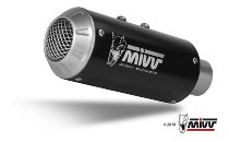 MIVV Silencer complete system MK3, stainless steel black,