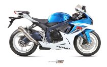 MIVV Scarico Ghibli, acciaio inox, con omologazione - Suzuki