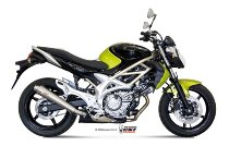 MIVV Auspuff X-Cone, Edelstahl, mit EG-ABE - Suzuki 650