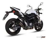 MIVV Auspuff Double Gun, Titan/Titan, ohne EG-ABE - Suzuki