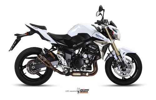 MIVV Auspuff Double Gun, Titan/Titan, ohne EG-ABE - Suzuki