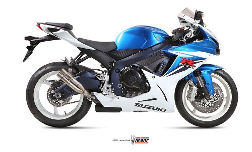 MIVV Auspuff Double Gun, Titan/Titan, mit EG-ABE - Suzuki