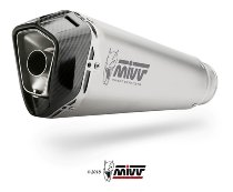 MIVV Scarico Delta Race, acciaio inox/coppa carbonio, con