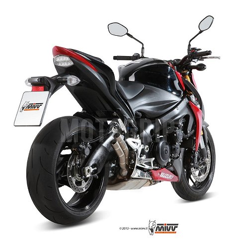 MIVV Auspuff Double Gun, Titan, mit EG-ABE - Suzuki GSX-S