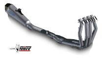 MIVV Silencer complete system Delta Race, titanium/carbon